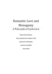 Romantic Love and Monogamy - White Rose eTheses Online