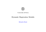 Dynamic Regression Models