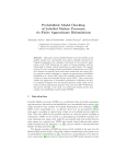 Probabilistic Model Checking of Labelled Markov Processes via
