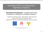 Distributed Offline Load Balancing in MapReduce Networks