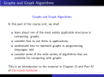 Graphs and Graph Algorithms