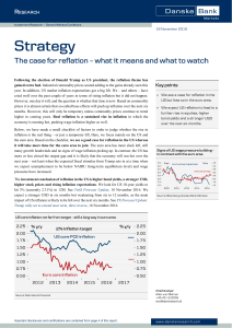 Strategy: The case for reflation – what it means