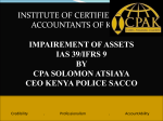 ICPAK-Impairment of Assets