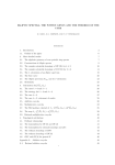 Elliptic spectra, the Witten genus, and the theorem of the cube