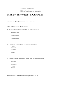 Multiple choice test - EXAMPLES