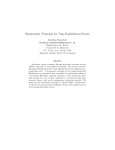 Stationarity Principle for Non-Equilibrium States