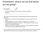 Q: Why should recursions have anything to do with derivatives?