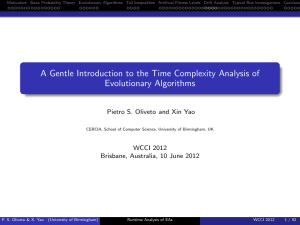 A Gentle Introduction to the Time Complexity Analysis of
