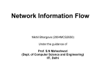 Network Information Flow