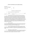 affidavit for deed in lieu of foreclosure