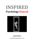 INSPIRED Psychology:Danced Programme