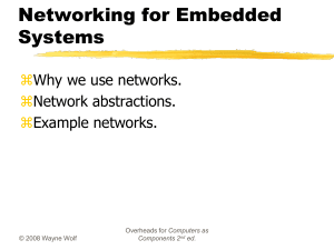 Networking for Embedded Systems