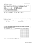 12-1 Define and Use Sequences and Series