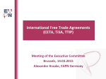 Presentation Free Trade Agreements EAPN Germany (A. Kraake)