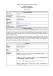 Second exam - Jordan University of Science and Technology