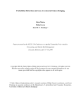 Probability Distortion and Loss Aversion in Futures