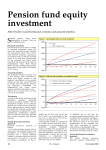 Pension fund equity investment