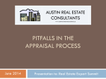 Reviewing Appraisals - - Austin Real Estate Consultants