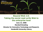Beyond Web 2.0 - Library Technology Guides