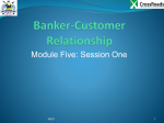 Banker-Customer Relations