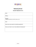 Mentor registration form