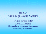 Digital Representation of Audio Information