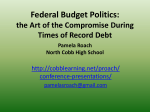 Federal Budget Politics: the Art of the Compromise