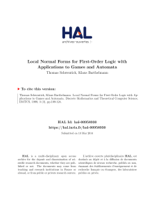 Local Normal Forms for First-Order Logic with Applications to
