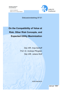 On the Compatibility of Value at Risk, Other Risk Concepts, and