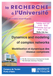 Dynamics and modeling of complex networks