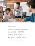 10 Steps That Will Transform Your Acquisition