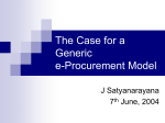 e-Procurement Models
