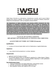 LECTURER (Permanent) - Walter Sisulu University