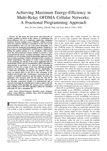 Achieving Maximum Energy-Efficiency in Multi-Relay