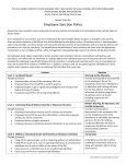 Sample Employee Sanctions Policy