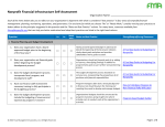 Nonprofit Financial Infrastructure Self-Assessment