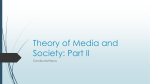 Theory of Media and Society