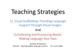 Teaching Strategies - EDU215EnglishLanguageLearners