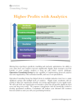 Higher Profits with Analytics - Marketing Sheet