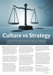 Culture vs Strategy