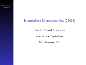 Intermediate Microeconomics (22014)