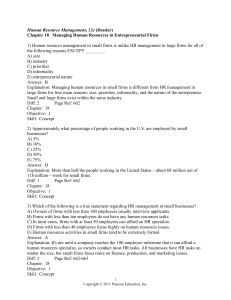 Human Resource Management, 12e (Dessler)