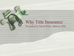 Title Insurance