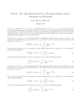 The Joint Distribution For A Brownian Motion And Its Maximum And