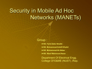 Study of Secure Reactive Routing Protocols in Mobile Ad Hoc