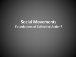 Social Movements Foundations of Collective Action?
