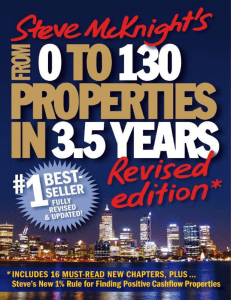 From 0 to 130 Properties in 3.5 Years