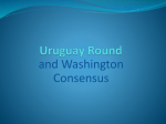 Uruguay Round.
