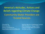 America`s Attitudes, Actions and Beliefs regarding Climate Change