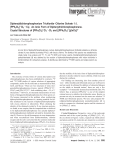 Diphenyldichlorophosphonium Trichloride−Chlorine Solvate 1:1